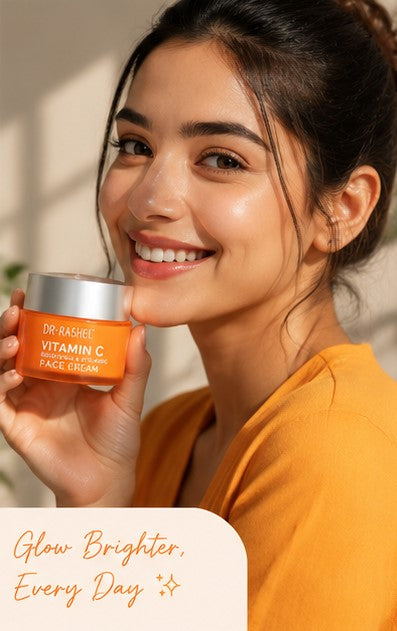 Vitamin C Brightening Face Cream – Deep Hydration & Radiant Glow