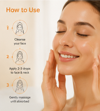 Dr. Rashel Vitamin C Face Serum | Brightens, Hydrates & Reduces Dark Spots – 50ml ✨