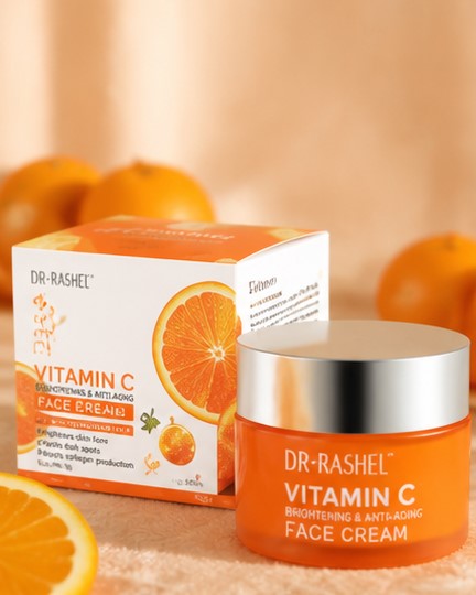 Vitamin C Brightening Face Cream – Deep Hydration & Radiant Glow