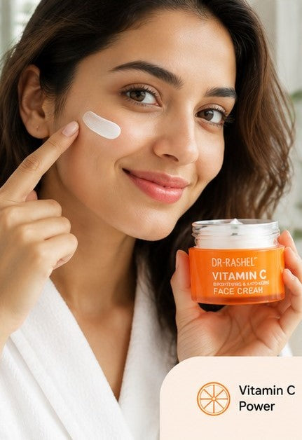 Vitamin C Brightening Face Cream – Deep Hydration & Radiant Glow